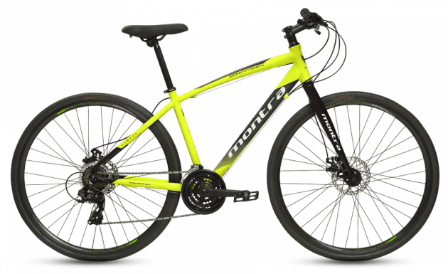 Montra Downtown Medium Neon Yellow with Black