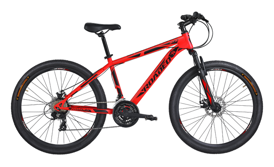 Roadeo Warcry 27.5T Neon Red with Black